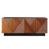 Consola Mobilier Premium Canora Grove, 140 x 40 x 85 cm Homedit