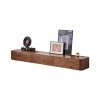 Consolă TV Shape Wood din lemn masiv cu 3 sertare | Homedit