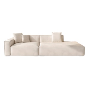 Canapea din catifea sau piele Serenity, Homedit