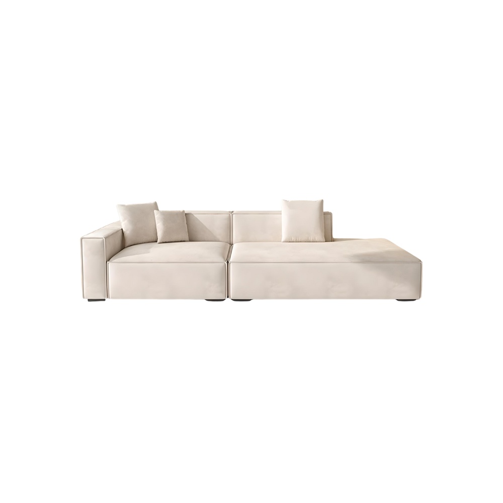 Canapea din catifea sau piele Serenity, Homedit