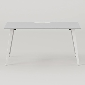 Masă dining Luuke din oțel carbon – 120×70×73 cm | Homedit