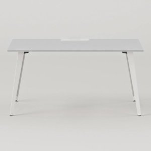 Masă dining Luuke din oțel carbon – 120×70×73 cm | Homedit