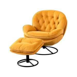 Fotoliu Premium Lounge Noble fara Taburet, 60 x 85 x 82 cm, Homedit