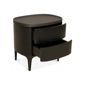 Noptiera Premium Belmont Black, 58 x 44 x 56 cm, Homedit