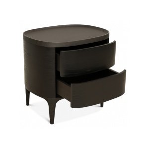 Noptiera Premium Belmont Black, 58 x 44 x 56 cm, Homedit