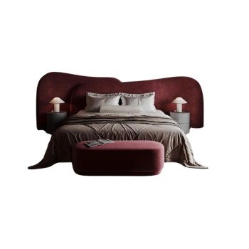 Pat Arco tapițat cu catifea – Design Art Nouveau | Homedit