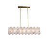 CANDELABRU DIN MARMURA NATURALA SI 3 TIPURI DE LUMINI, 95 x 30 x 63 cm, Zima Homedit