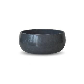 Lavoar Nerro din marmură neagră, 38 cm | Homedit