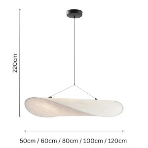 Lustră Veil – Design fluid, 5 dimensiuni elegante | Homedit