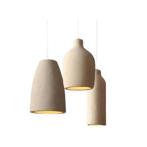 Lustra Clay – Design natural, lumină caldă | Homedit