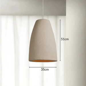 Lustra Clay – Design natural, lumină caldă | Homedit