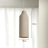 Lustra Clay – Design natural, lumină caldă | Homedit