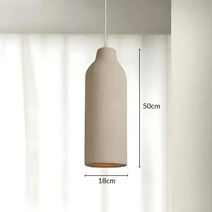 Lustra Clay – Design natural, lumină caldă | Homedit