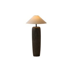 Lampă de podea Clay – Design natural, eleganță discretă | Homedit