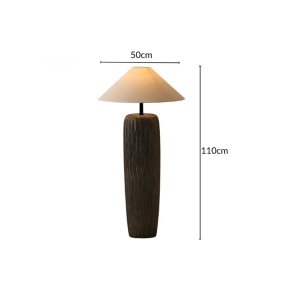 Lampă de podea Clay – Design natural, eleganță discretă | Homedit