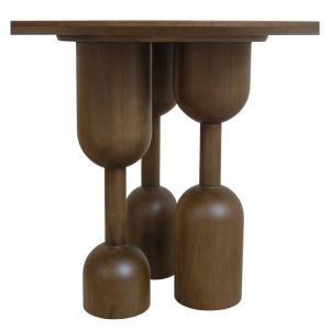 Masa premium din lemn masiv de stejar Martino, Homedit