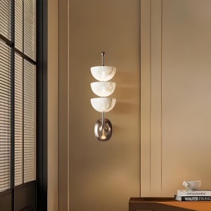 Lampa de perete Allie – Design franțuzesc elegant, PVC & aluminiu | Homedit