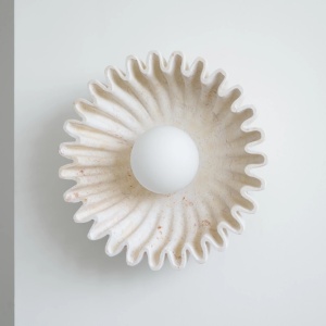 Aplică de perete Bowl ceramică – design sculptural, 25 cm | Homedit