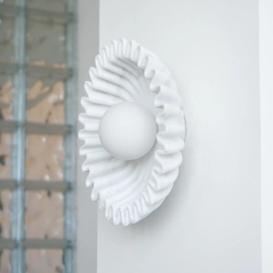 Aplică de perete Bowl ceramică – design sculptural, 25 cm | Homedit