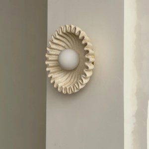 Aplică de perete Bowl ceramică – design sculptural, 25 cm | Homedit