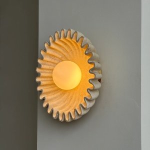 Aplică de perete Bowl ceramică – design sculptural, 25 cm | Homedit