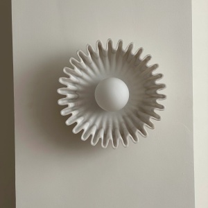 Aplică de perete Bowl ceramică – design sculptural, 25 cm | Homedit