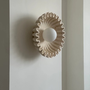 Aplică de perete Bowl ceramică – design sculptural, 25 cm | Homedit