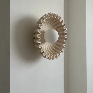 Aplică de perete Bowl ceramică – design sculptural, 25 cm | Homedit