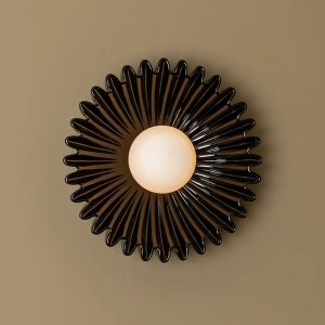 Aplică de perete Bowl ceramică – design sculptural, 25 cm | Homedit