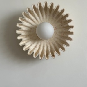 Aplică de perete Bowl ceramică – design sculptural, 25 cm | Homedit