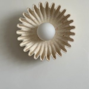 Aplică de perete Bowl ceramică – design sculptural, 25 cm | Homedit