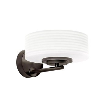 Aplica de perete Capri din sticlă și metal, 25×15 cm | Homedit