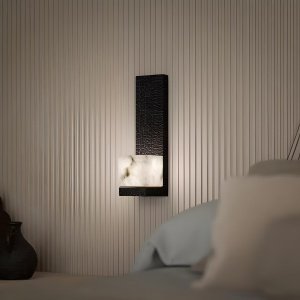 Aplica de perete Fool din metal și piatră Cloud Stone, design modern | Homedit