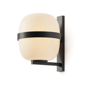 Aplică Cole LED pentru interior și exterior – design modern în negru și bej | Homedit