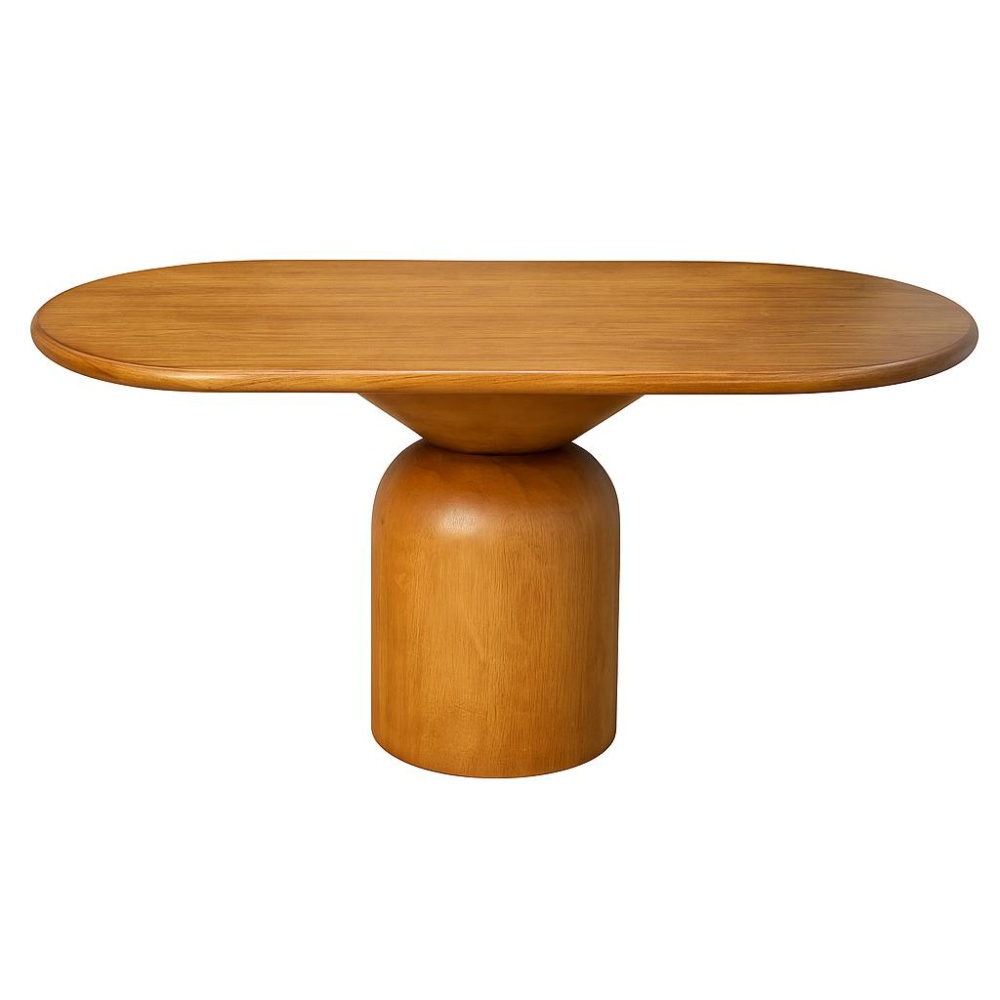 Masa lemn masiv Bell, 160 x 80 x 75 cm, Homedit