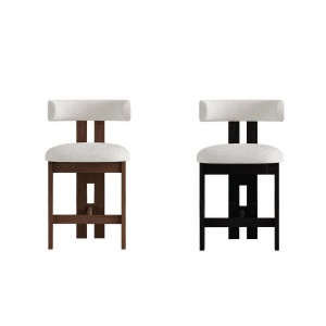 Scaun de bar Triss Bar din lemn masiv – design premium modern