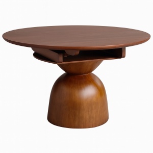 Masa lemn masiv Africa, extensibila 130 x 80 x 75 cm, masa dining Homedit