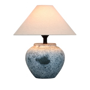 Lampa Pate – Eleganță ceramică cu abajur textil | Homedit
