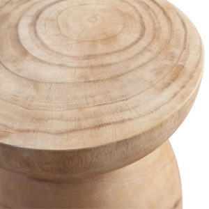 Măsuță cafea Kalind din lemn masiv de paulownia | Homedit