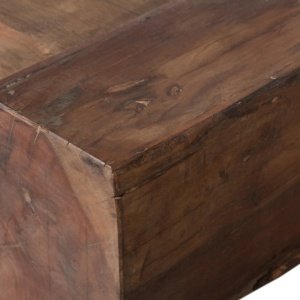 Masă de cafea Stump din lemn masiv de mango | Design natural și robust