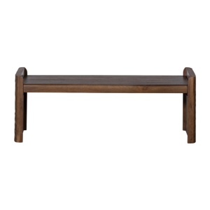 Bancă din lemn masiv Leah cu detalii sculptate | Homedit