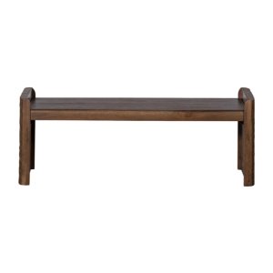 Bancă din lemn masiv Leah cu detalii sculptate | Homedit