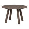 Masă Dining Rotundă Ariv din Lemn Masiv de Stejar | Homedit