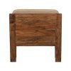 Fotoliu Dorcas din lemn masiv de salcâm și material bouclé – Design modern și elegant | Homedit