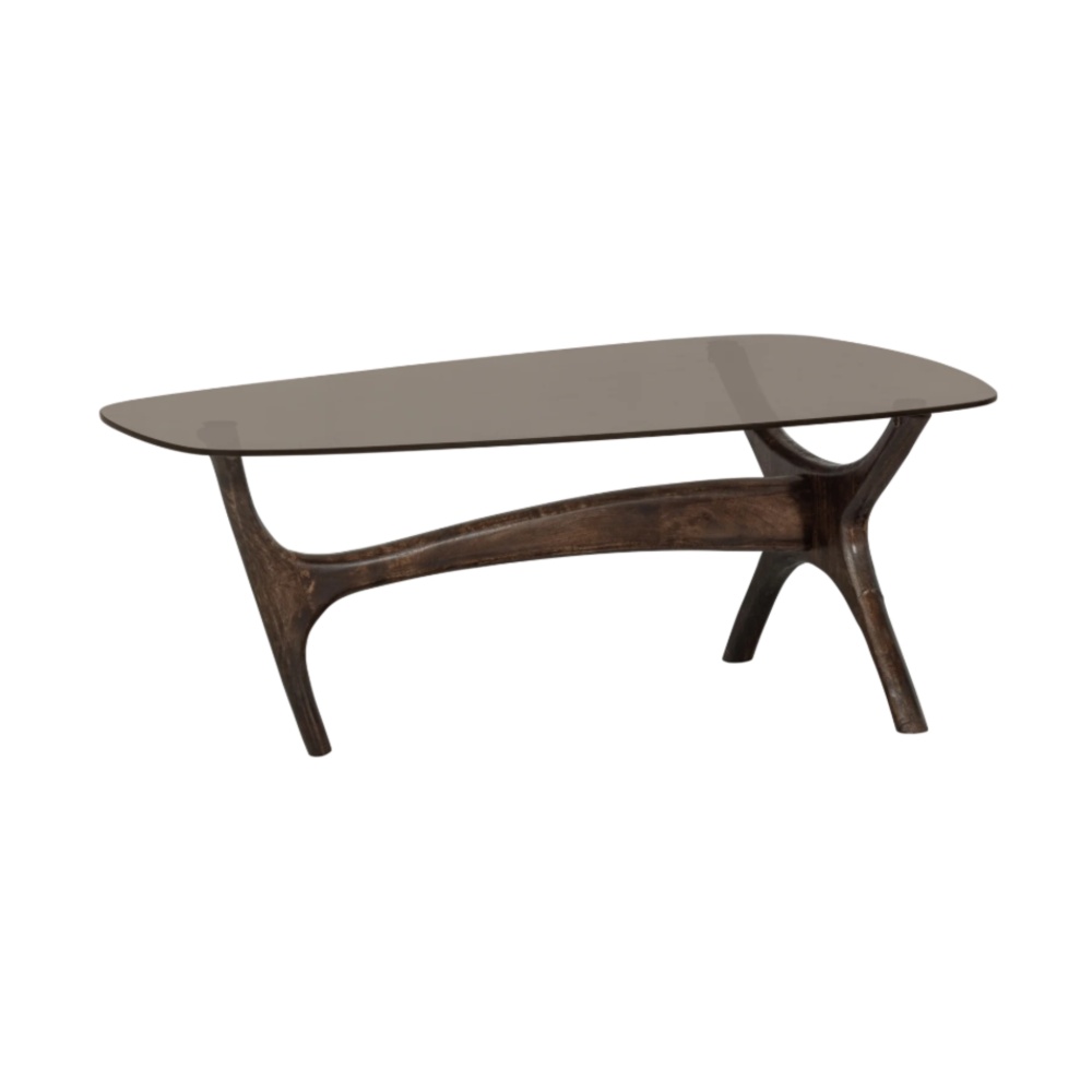 Măsuță de cafea Salem din lemn masiv de mango – Design natural și minimalist | Homedit