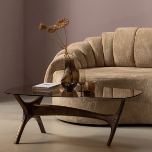 Măsuță de cafea Salem din lemn masiv de mango – Design natural și minimalist | Homedit