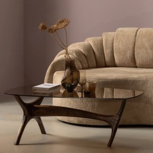 Măsuță de cafea Salem din lemn masiv de mango – Design natural și minimalist | Homedit