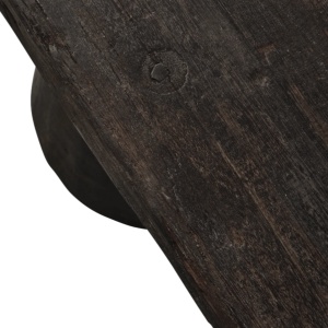 Băncuță Manta din lemn masiv de mango – Design sculptural și robust | Homedit