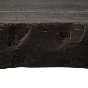 Băncuță Manta din lemn masiv de mango – Design sculptural și robust | Homedit