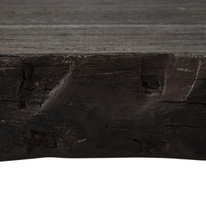 Băncuță Manta din lemn masiv de mango – Design sculptural și robust | Homedit